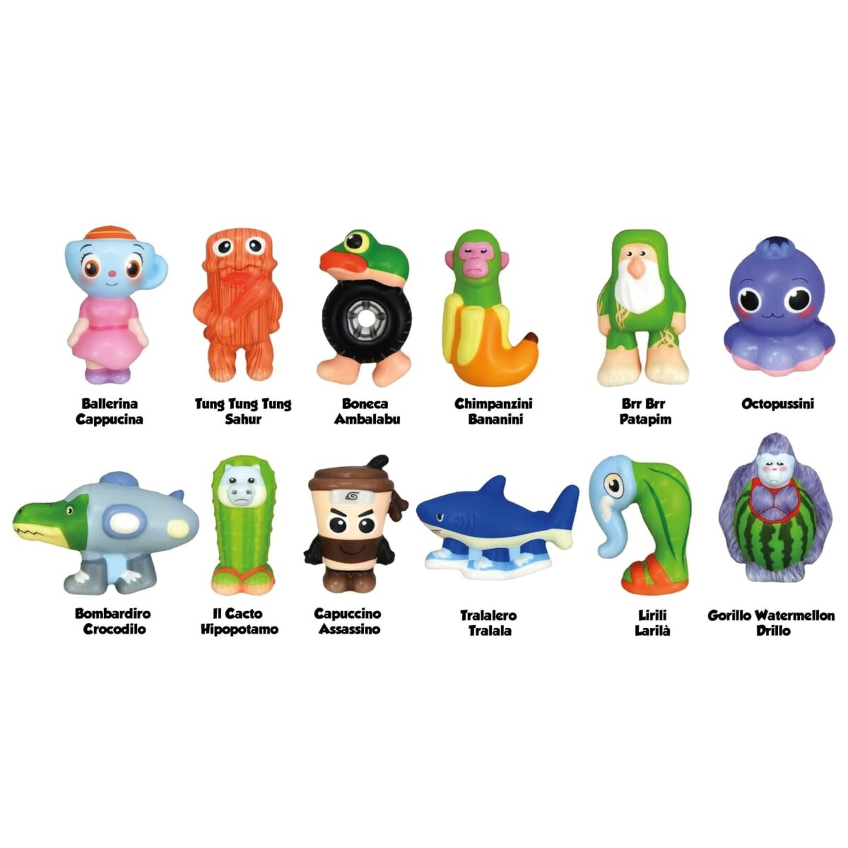 Universal Brainrot Universal Brainrot Squishy 11 cm