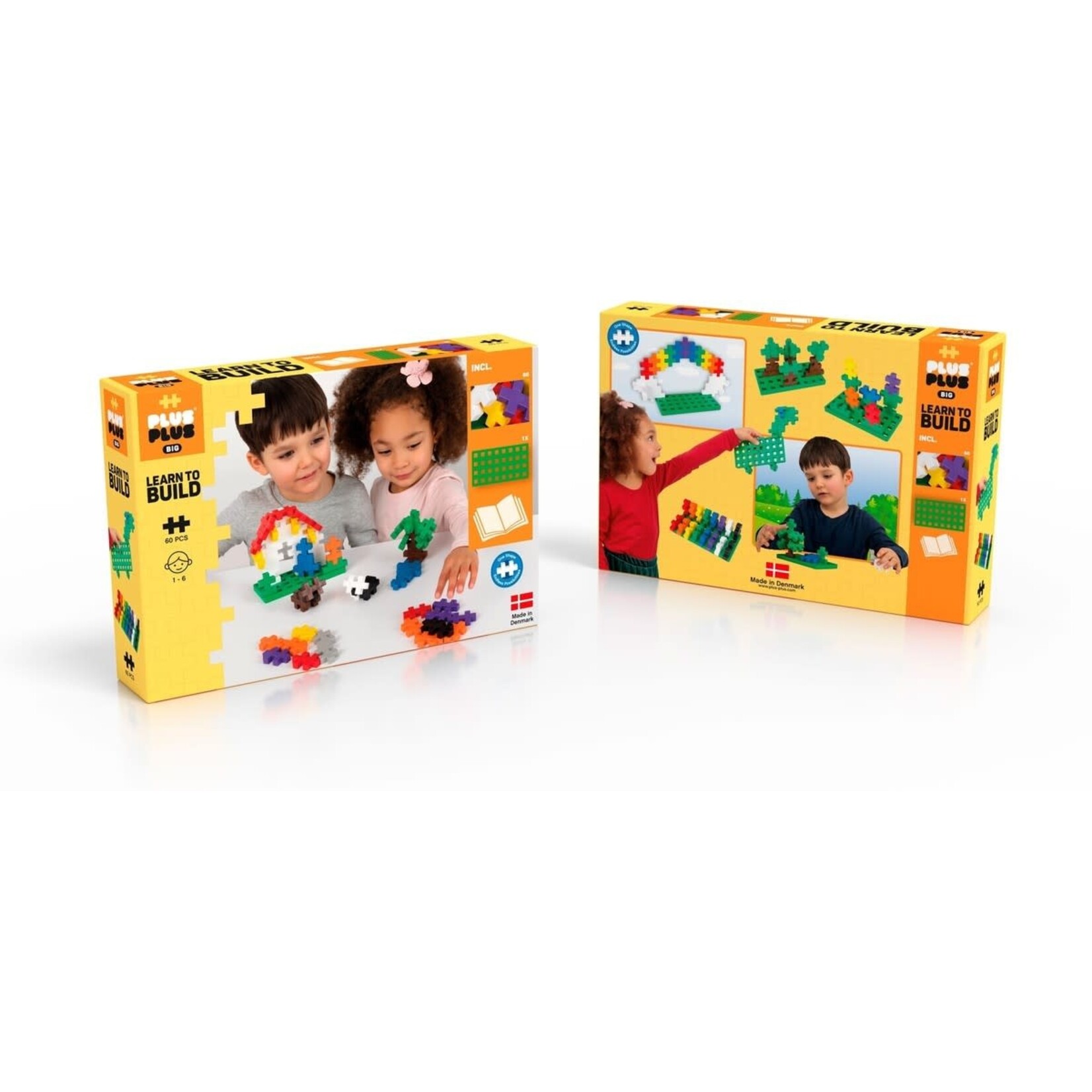 Plus Plus Learn to Build BIG Plus-Plus: 60 stuks