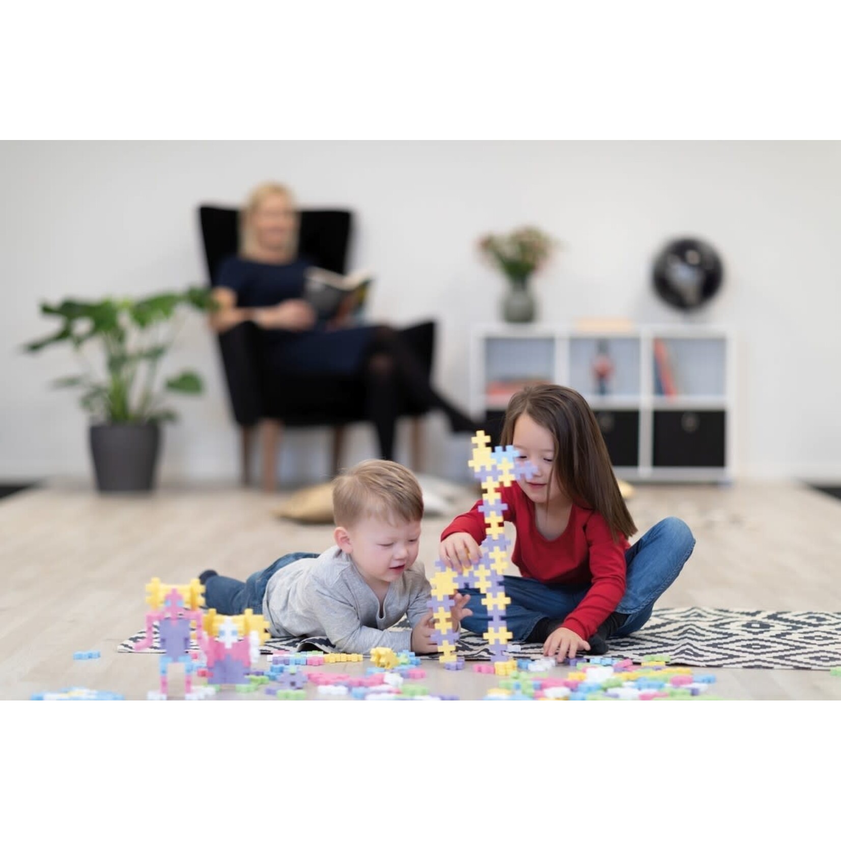 Plus Plus Pastel BIG Plus-Plus: 50 stuks