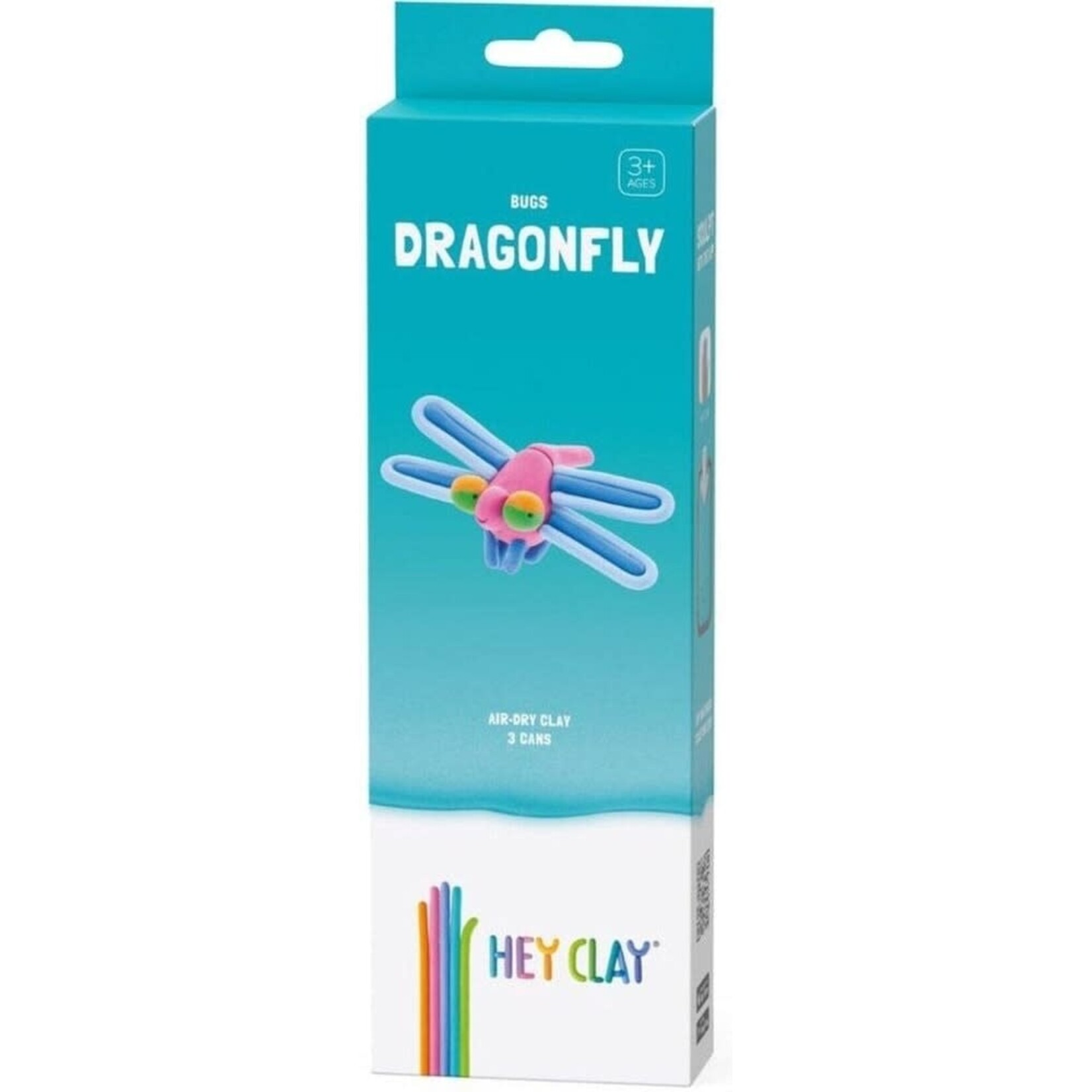 HeyClay Hey-Clay Insecten Libelle 3 Cans Boetseerklei