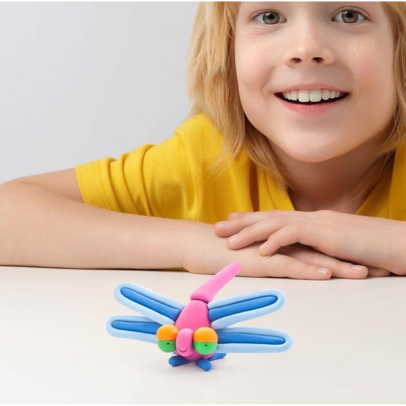 HeyClay Hey-Clay Insecten Libelle 3 Cans Boetseerklei