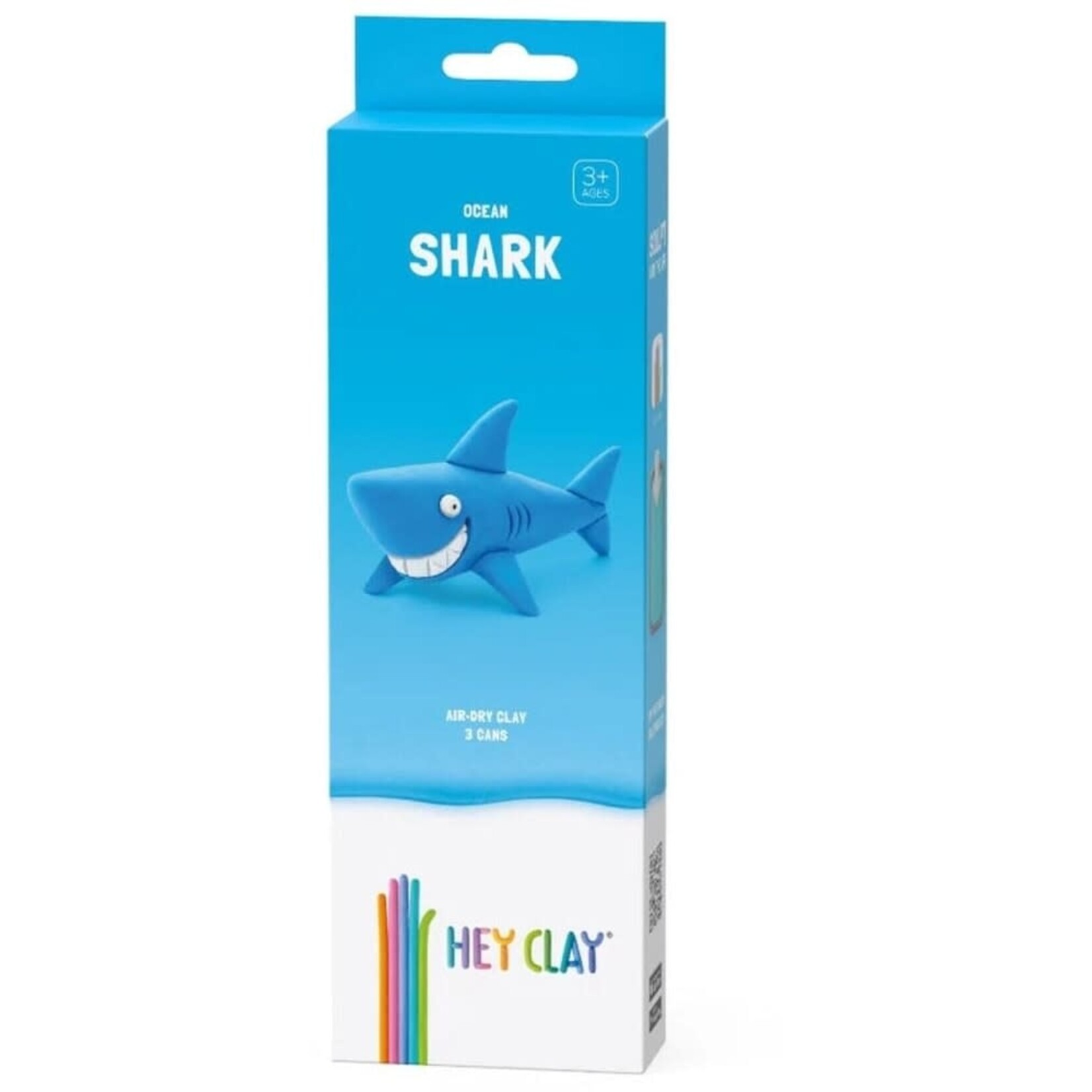 HeyClay Hey-Clay Oceaan Haai 3 Cans Boetseerklei