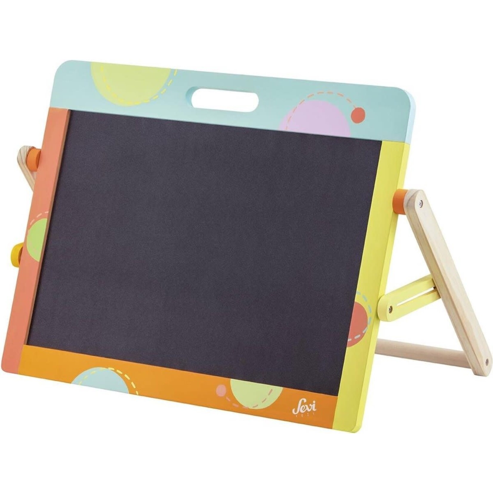 Sevi Sevi Krijt- En Magneetbord 54 Cm Wit/zwart