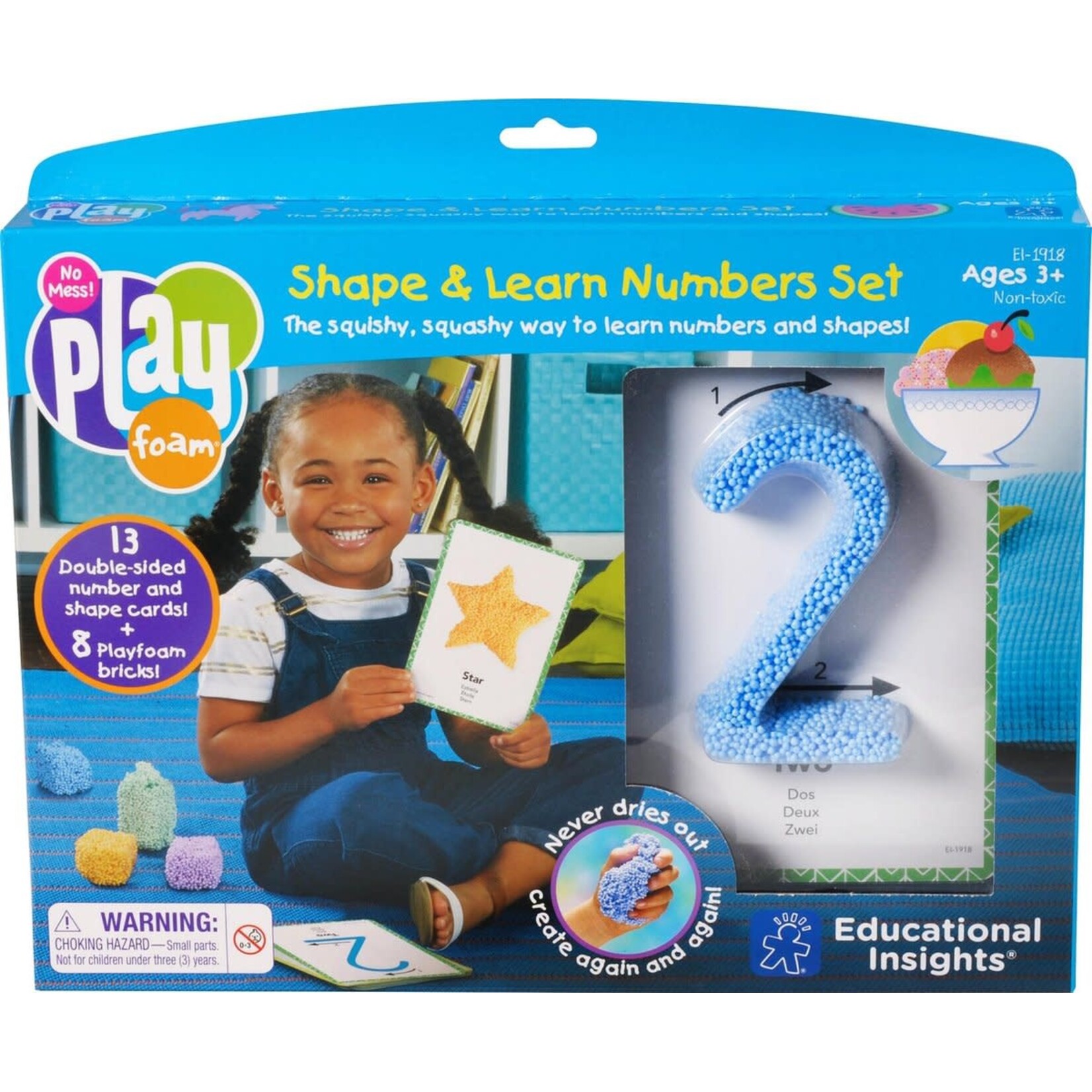 Learning Resources Learning Resources - Playfoam® Shape & Learn Numbers Set