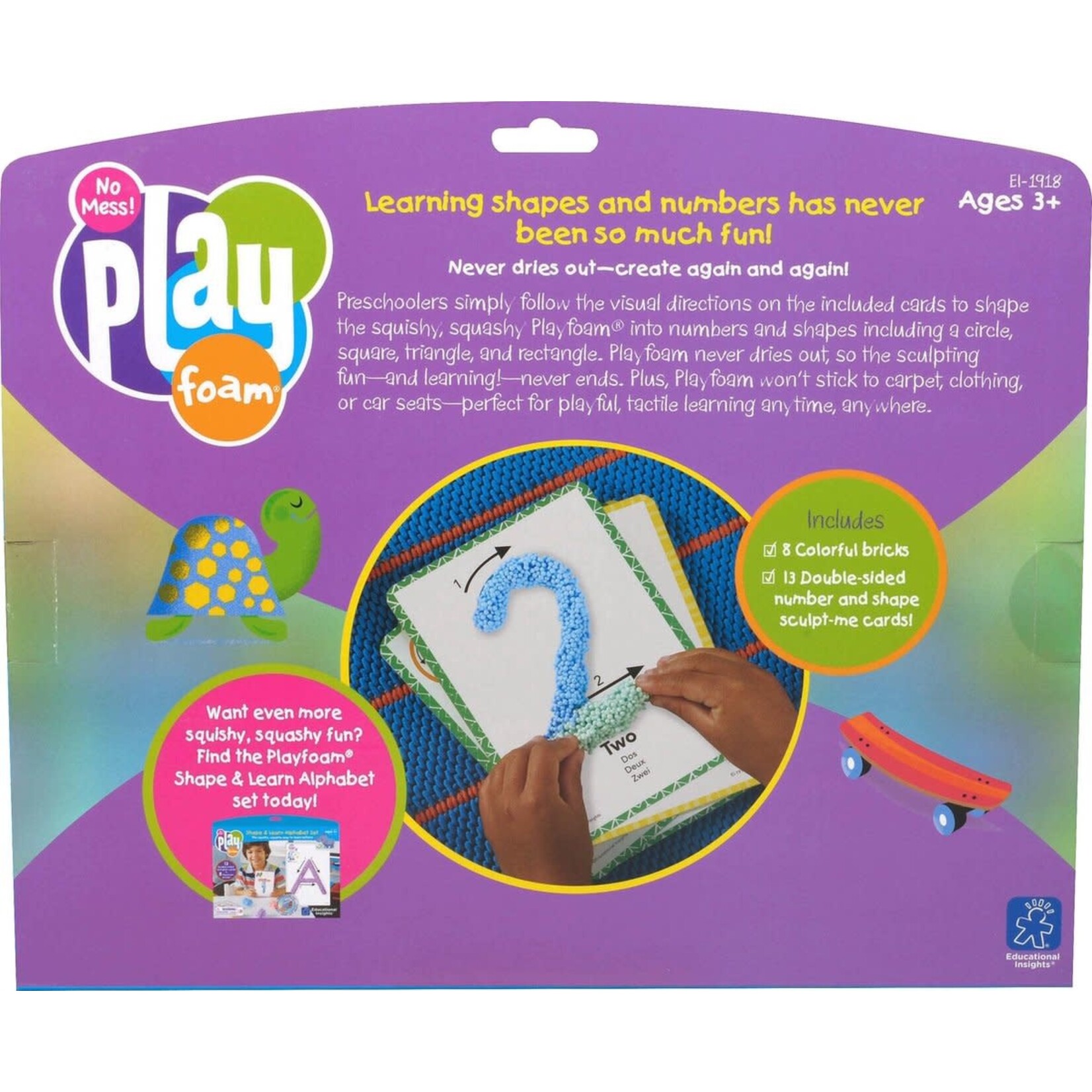 Learning Resources Learning Resources - Playfoam® Shape & Learn Numbers Set