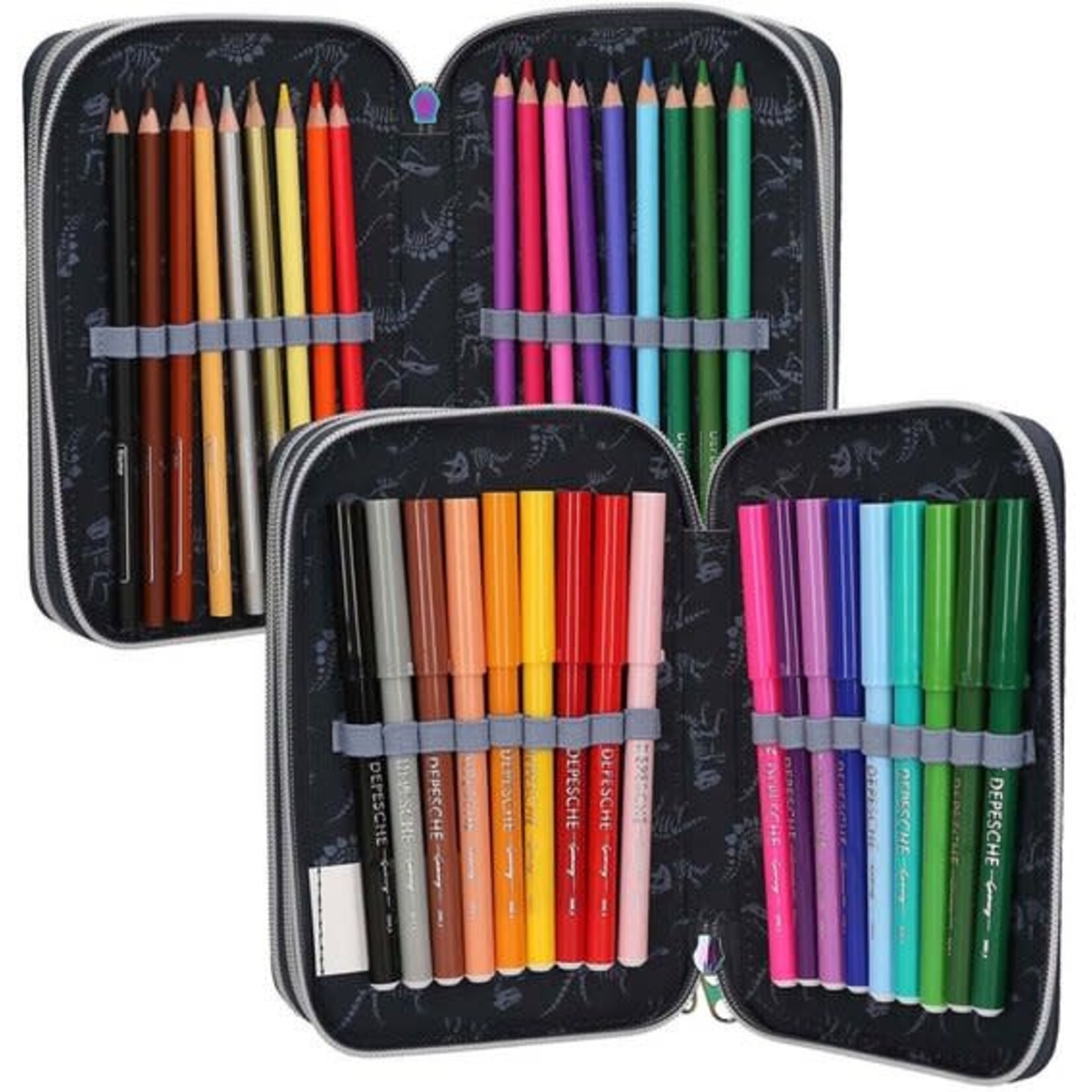 Dinoworld Dino world 3-vaks etui GALAXY