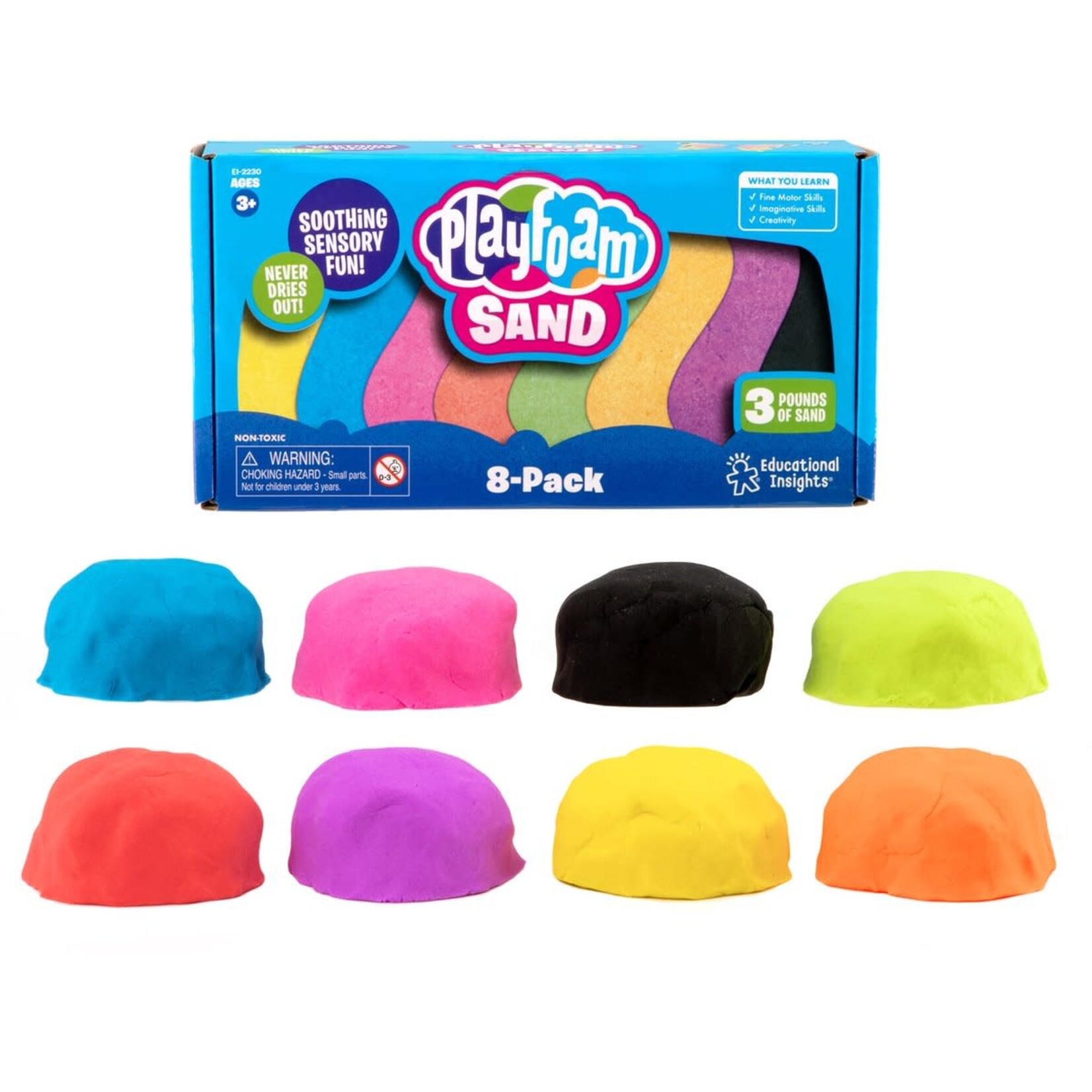 Learning Resources Playfoam Sand 8 kleuren