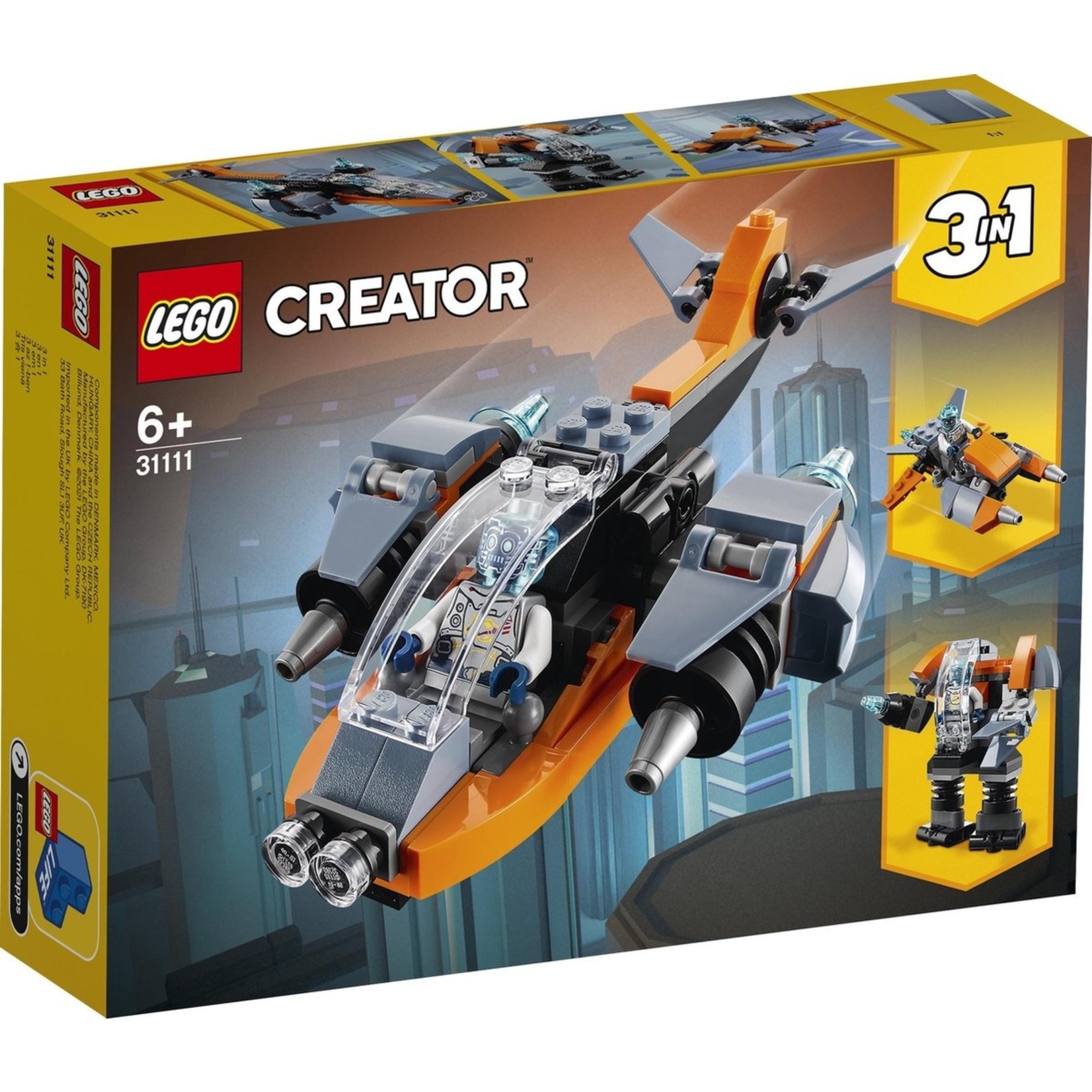 LEGO LEGO Creator Cyber Drone - 31111