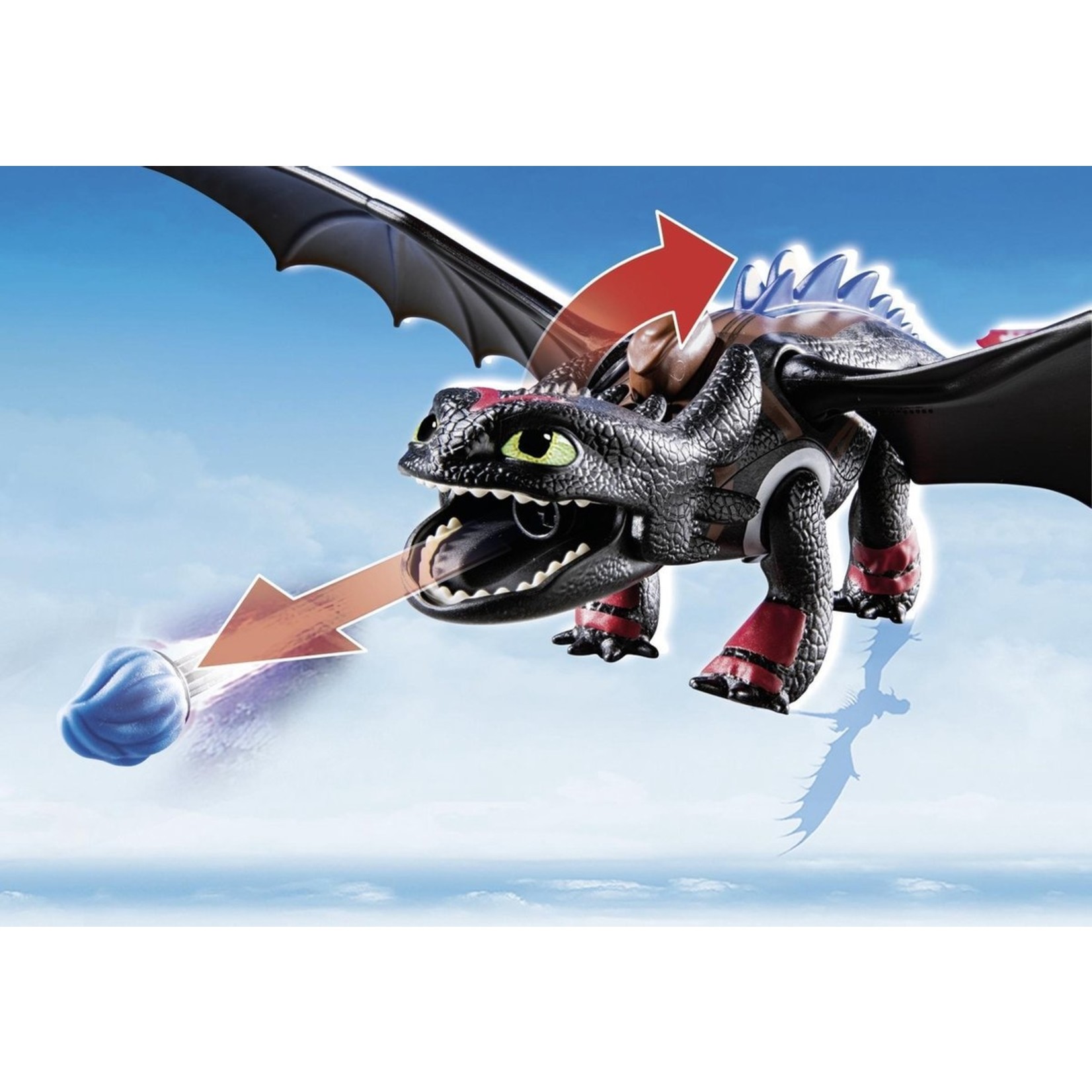PLAYMOBIL PLAYMOBIL Dragons Dragon Racing: Hikkie en Tandloos - 70727