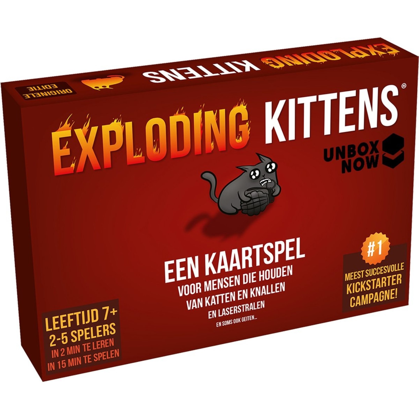 Asmodee Asmodee Exploding Kittens Originele Editie
