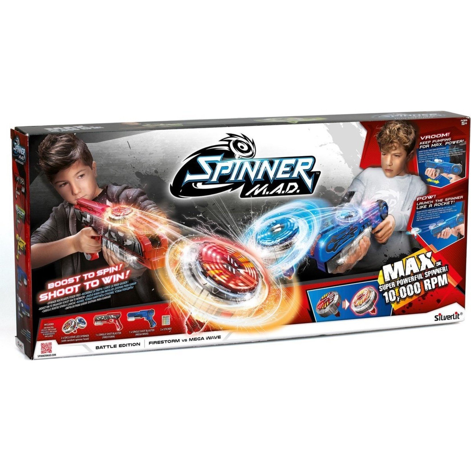 Silverlit Silverlit Spinner Mad Duo Battle Pack