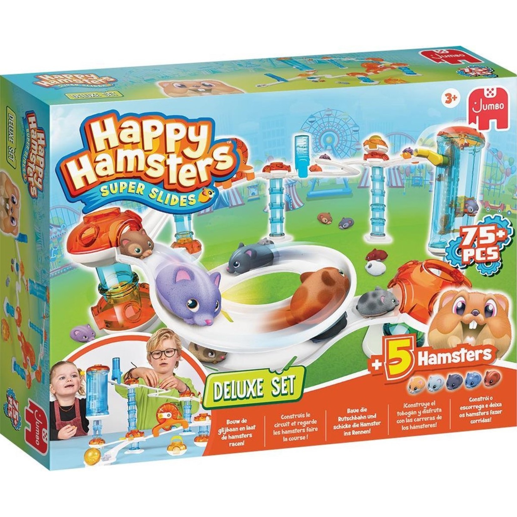 Jumbo Jumbo Happy Hamsters Deluxe Set - Constructiespeelgoed