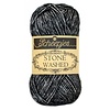 Scheepjes Stone Washed - 803 Black Onyx - 70% katoen en 30% acryl - Zwart