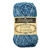 Scheepjes Stone Washed - 805 Blue Apatite - 70% katoen en 30% acryl - Blauw