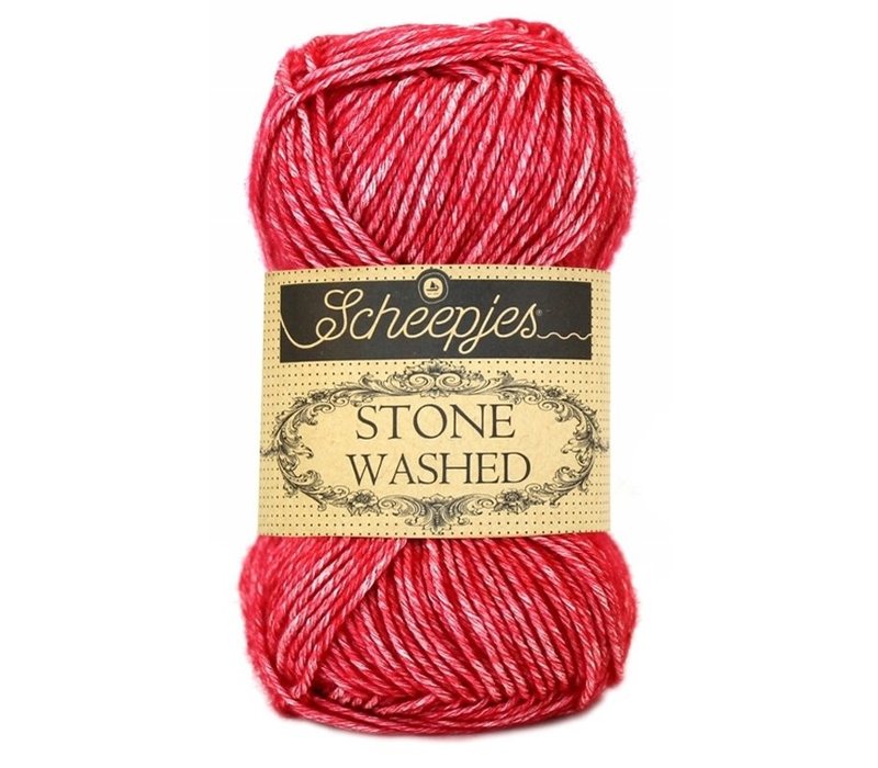 Scheepjes Stone Washed - 807 Red Jasper