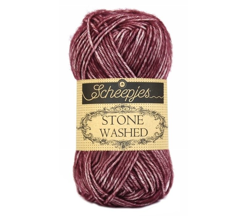 Scheepjes Stone Washed - 810 Garnet