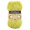 Scheepjes Stone Washed - 812 Lemon Quartz - 70% katoen en 30% acryl - Groen