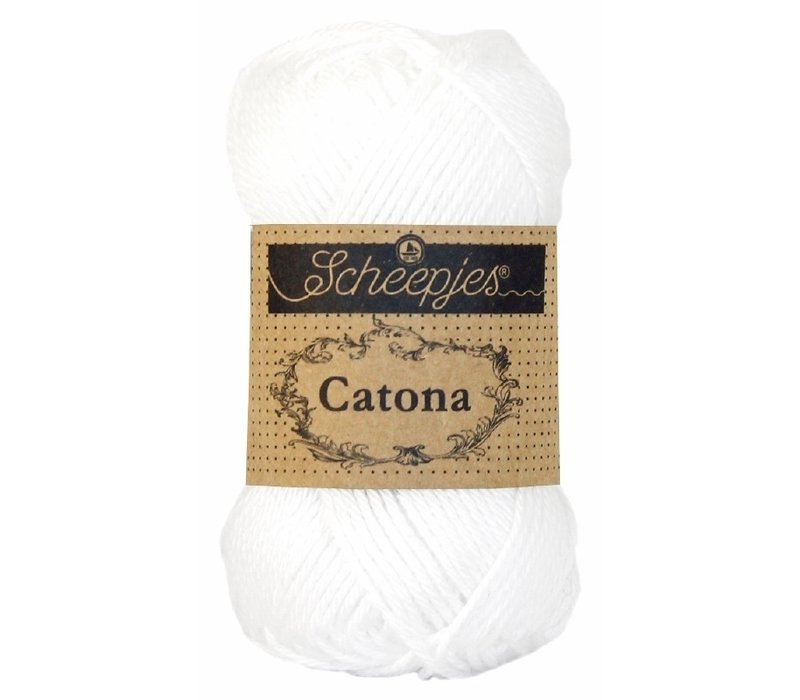 Scheepjes Catona 50 gram - 106 Snow White