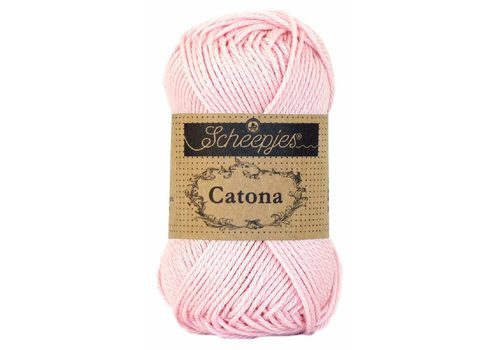 Scheepjes Scheepjes Catona 50 gram - 238 Powder Pink - Katoen garen - Roze