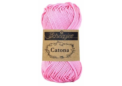 Scheepjes Scheepjes Catona 50 gram - 222 Tulip - Katoen garen - Roze