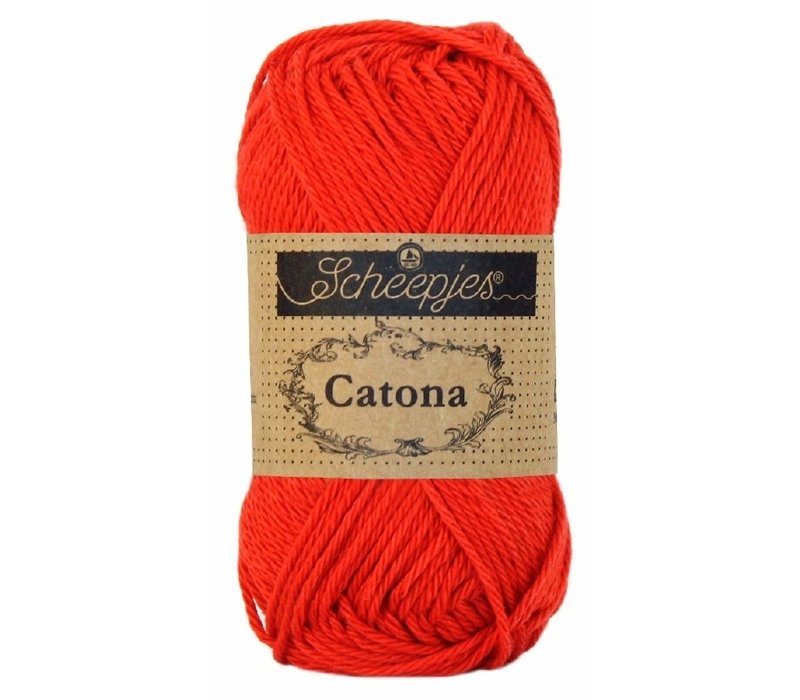 Scheepjes Catona 50 gram - 115 Hot Red