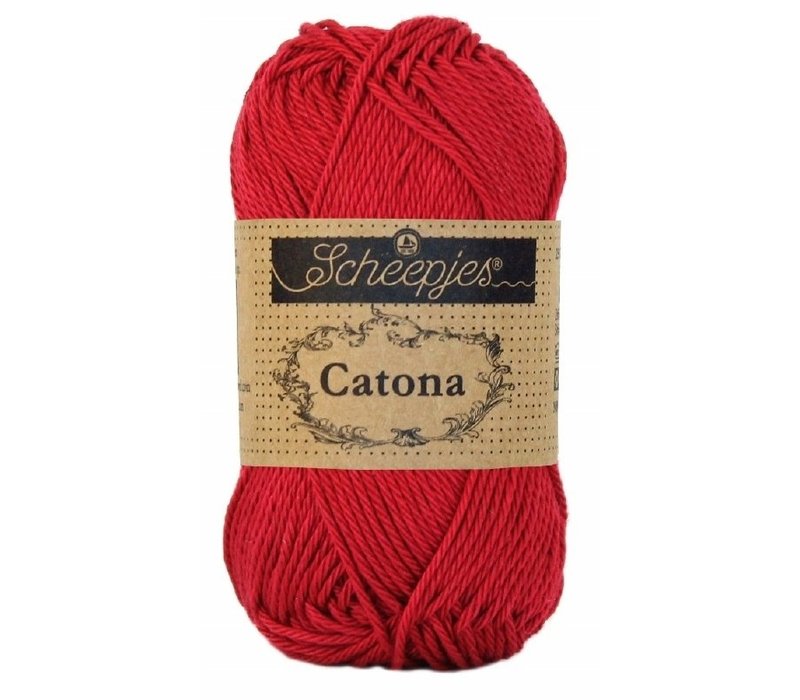 Scheepjes Catona 50 gram - 192 Scarlet