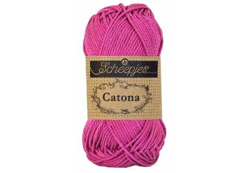 Scheepjes Scheepjes Catona 50 gram - 251 Garden Rose - Katoen garen - Roze