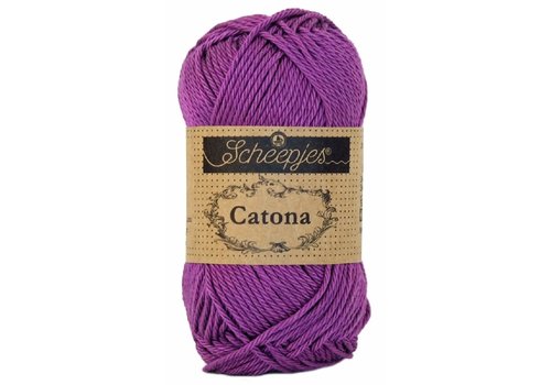 Scheepjes Scheepjes Catona 50 gram - 282 Ultra Violet - Katoen garen - Paars