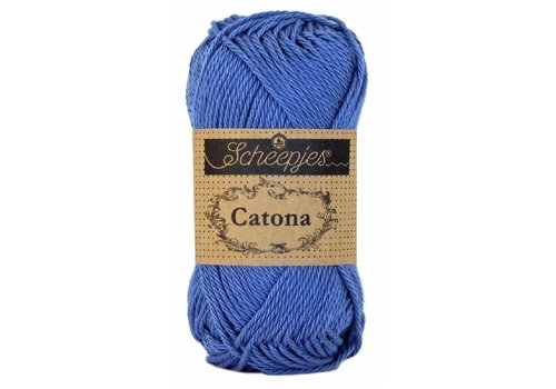 Scheepjes Scheepjes Catona 50 gram - 261 Capri Blue - Katoen garen - Blauw