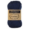 Scheepjes Catona 50 gram - 124 Ultramarine - Katoen garen - Donker blauw