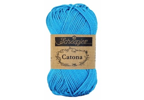 Scheepjes Scheepjes Catona 50 gram - 146 Vivid Blue - Katoen garen - Blauw