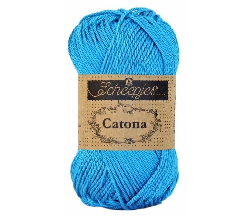 Scheepjes Catona 50 gram - 146 Vivid Blue