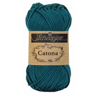 Scheepjes Catona 50 gram - 401 Dark Teal