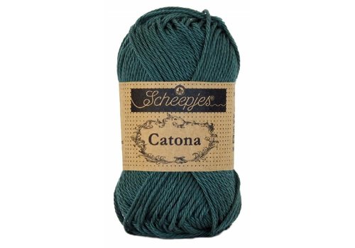 Scheepjes Scheepjes Catona 50 gram - 244 Spruce - Katoen garen - Groen