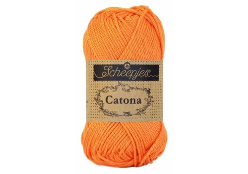 Scheepjes Scheepjes Catona 50 gram - 386 Peach - Katoen garen - Oranje