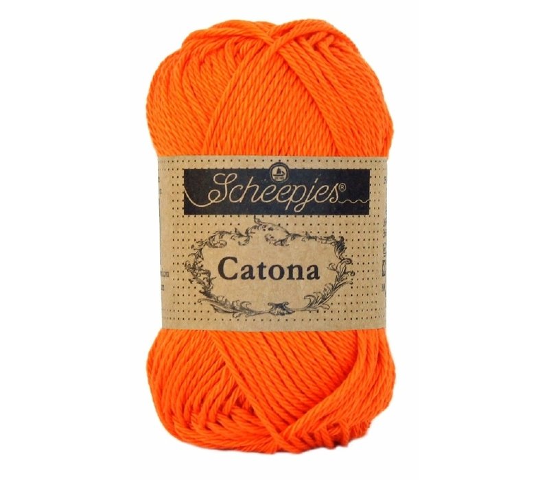 Scheepjes Catona 50 gram - 189 Royal Orange