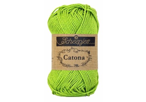 Scheepjes Scheepjes Catona 50 gram - 205 Kiwi - Katoen garen - Groen