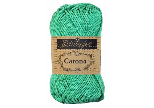 Scheepjes Scheepjes Catona 50 gram - 241 Parrot Green - Katoen garen - Groen