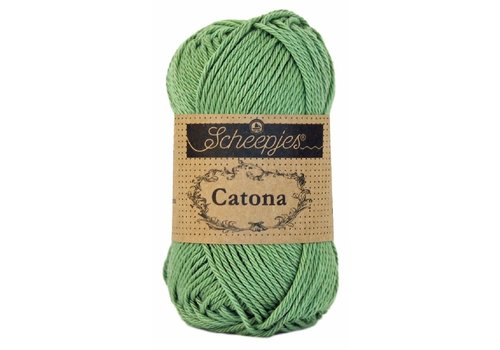 Scheepjes Scheepjes Catona 50 gram - 212 Sage Green - Katoen garen - Groen