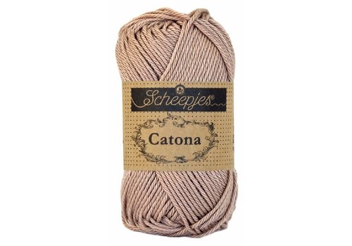 Scheepjes Scheepjes Catona 50 gram - 257 Antique Mauve - Katoen garen - Grijs