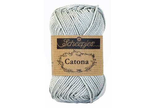 Scheepjes Scheepjes Catona 50 gram - 172 Light Silver - Katoen garen - Grijs