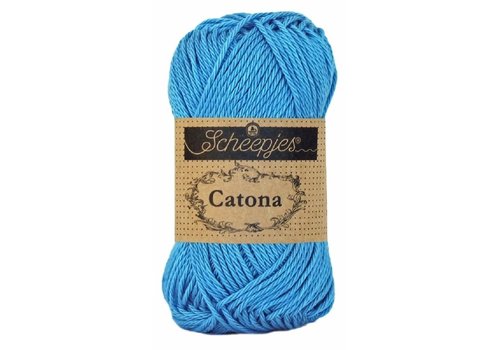 Scheepjes Scheepjes Catona 50 gram - 384 Powder Blue - Katoen garen - Blauw