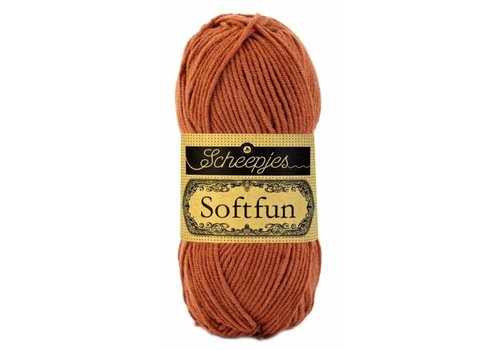 Scheepjes Scheepjes Softfun -  2431 Clay - 60% katoen en 40% acryl - Bruin