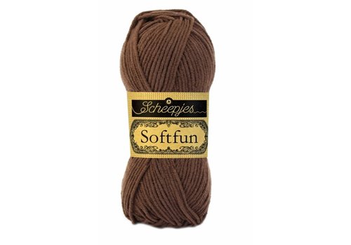 Scheepjes Scheepjes Softfun -  2491 Pecan - 60% katoen en 40% acryl - Rood