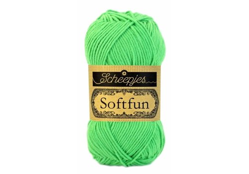 Scheepjes Scheepjes Softfun -  2517 Kelly - 60% katoen en 40% acryl - Groen