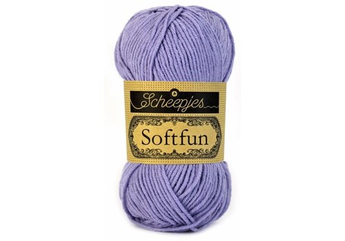 Scheepjes Scheepjes Softfun -  2519 Violet - 60% katoen en 40% acryl - Paars