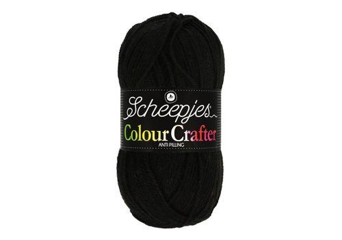 Scheepjes Scheepjes Colour Crafter - 1002 Ede - 100% Premium Acryl - Zwart