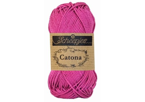 Scheepjes Scheepjes Catona 25 gram - 251 Garden Rose - Katoen garen - Roze