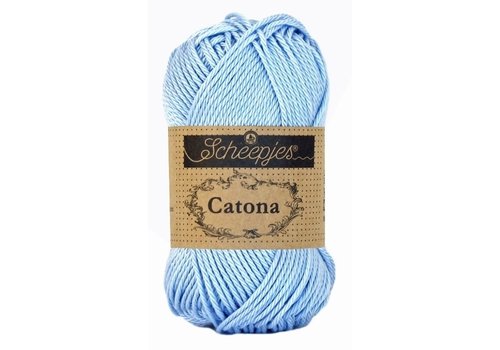 Scheepjes Scheepjes Catona 25 gram - 173 Bluebell - Katoen garen - Licht blauw