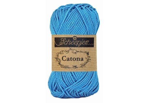 Scheepjes Scheepjes Catona 25 gram - 384 Powder Blue - Katoen garen - Blauw